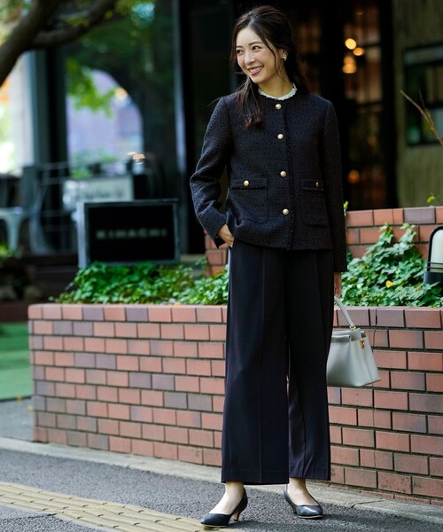 ANY SIS（エニィスィス） ジャケット ノーカラージャケット ノーカラー