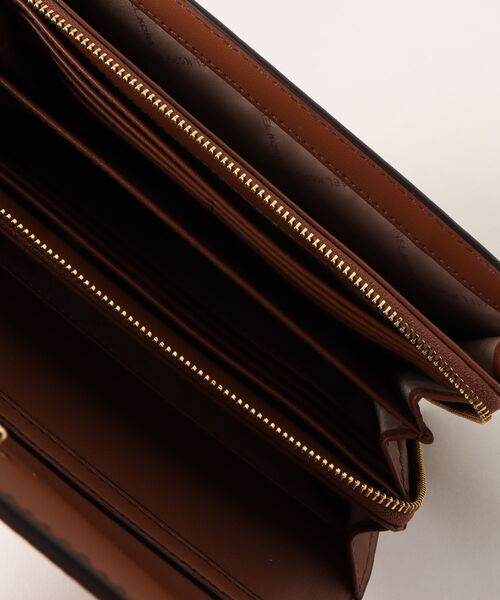 マイケルページ BRYANT(ブライアント) ぺブルレザー スナップフロント ウォレット