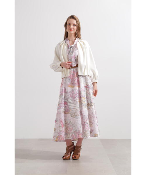 PINKY&DIANNE（ピンキー アンド ダイアン） 長袖ワンピース 36 ピンク