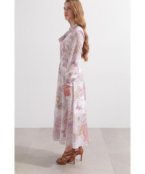 PINKY&DIANNE（ピンキー アンド ダイアン） 長袖ワンピース 36 ピンク