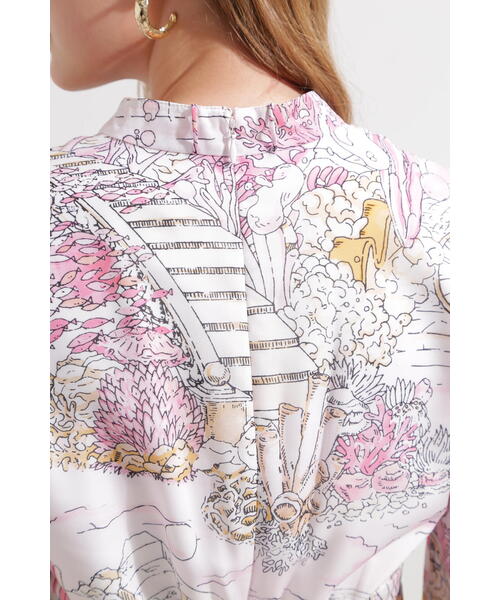 PINKY&DIANNE（ピンキー アンド ダイアン） 長袖ワンピース 36 ピンク