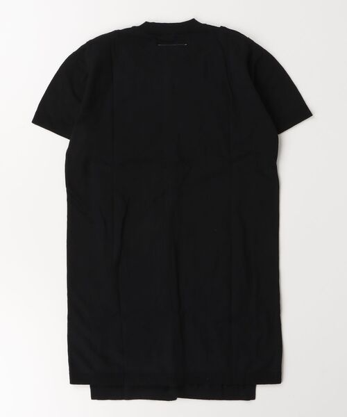 MM6 黒 チュニック 半袖 MM6 ワンピース 入学式 Maison Margiela(エムエムシックス メゾン