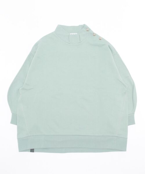 「H.A.K」 スウェットカットソー FREE ネイビー レディース_画像3