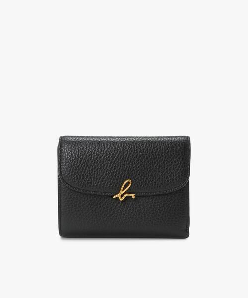 agnes b.（アニエスベー） 財布 レザー 三つ折り ウォレット ”The b