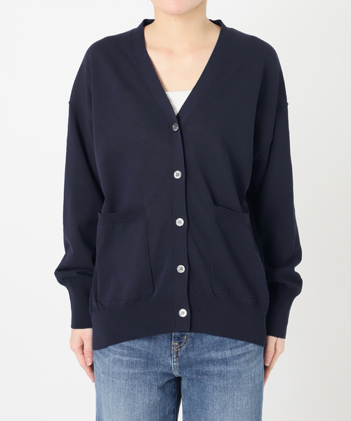 [Spick & Span] コットンダブルジップニットカーディガン Spick & Span（スピックアンドスパン）の「コットンダブルジップニット