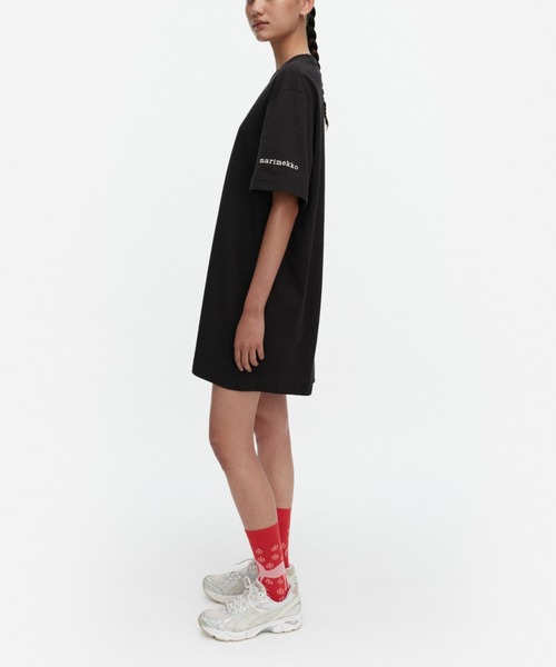 tシャツ 「kioski」 Rastit Musta Tamma / Long-sleeve T-shirt レディース メンズの画像