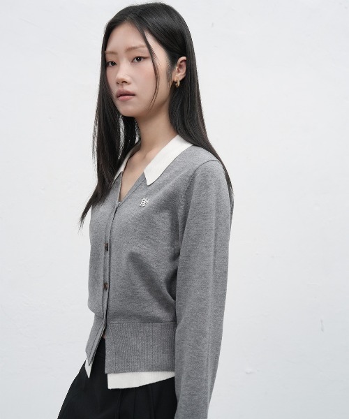 「GENERAL IDEA」 ニットカーディガン L ブラック レディース_画像9