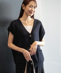 「GLOBAL WORK」 ニットベスト FR...の詳細画像5