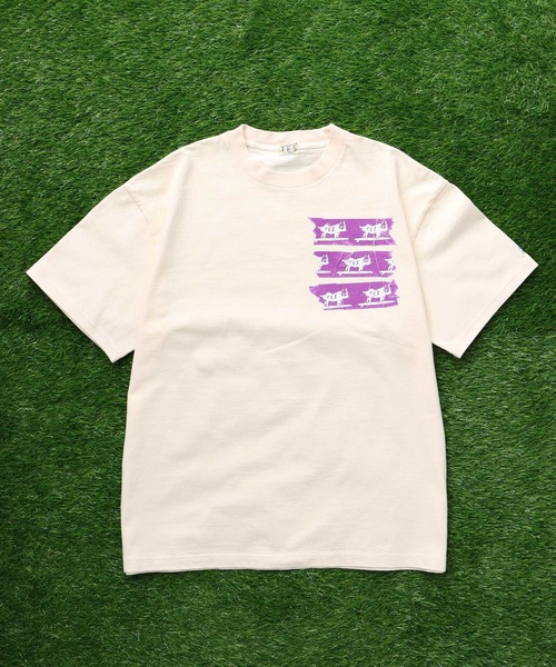 「The Endless Summer」 半袖Tシャツ LARGE アイボリー メンズ_画像4