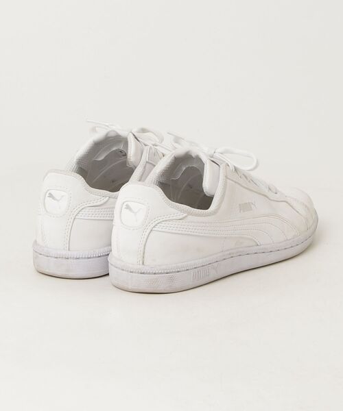 「PUMA」 ローカットスニーカー 24.0cm ホワイト メンズ_画像2