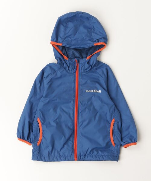 ジャケット・アウター 90s EMS nylon short jacket mont-bell（モンベル） ワンポイントナイロンブルゾン 90 ブルー