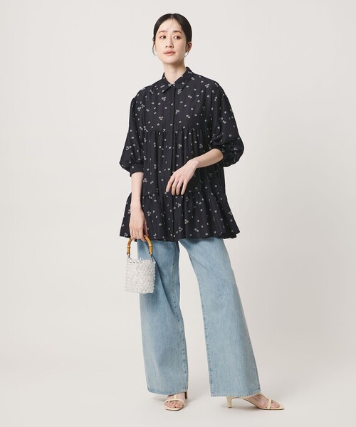UNITED ARROWS（ユナイテッドアローズ） ブラウス シャツ フラワー