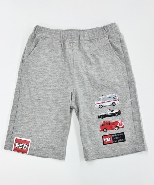 トミカ　だだんだん　夏物　Tシャツ　半袖　ハーフパンツ　半ズボン　100cm ハーフパンツ パンツ TOMICA トミカ キッズ 子供服 男の子 女の子