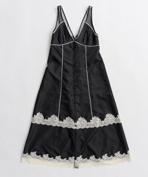 ワンピース 「2026Summer PRE-ORDER」Sleeveless Lingerie-Style Dress/ノースリーブランジェリーワンピの画像