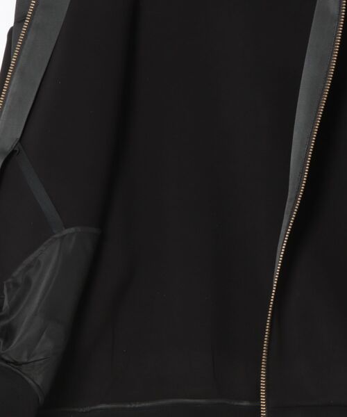 「PICCIN PERLA」 ジップアップパーカー M ブラック レディース_画像2