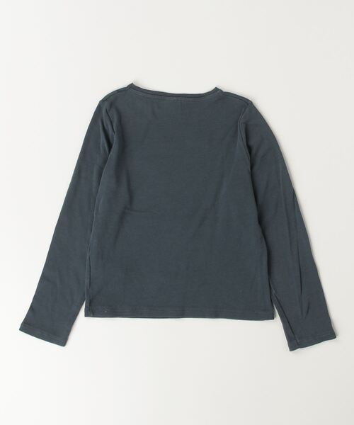 「PETIT BATEAU」 「KIDS」長袖カットソー 128cm グレー キッズ_画像2