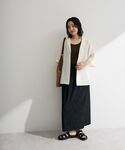 ブラウス シャツ 「WEB限定」開襟シアージャ...の詳細画像1
