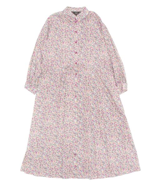 「To b. by agnes b.」 シャツワンピース 38 パープル レディース_画像2