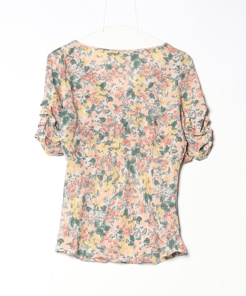 「COMPTOIR DES COTONNIERS」 半袖ブラウス 38 ピンク レディース_画像2