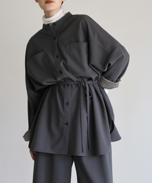 「select MOCA Et」 セットアップ LARGE ブラウン レディース_画像4