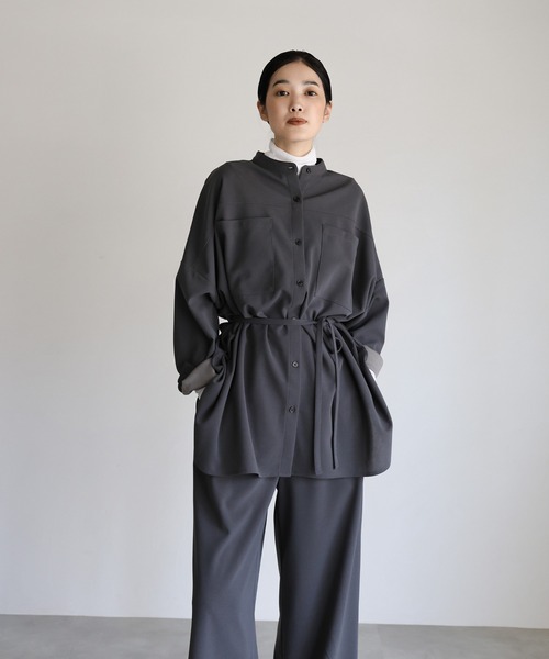 「select MOCA Et」 セットアップ LARGE ブラウン レディース_画像7