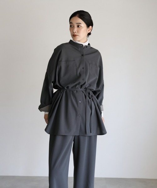 「select MOCA Et」 セットアップ LARGE ブラウン レディース_画像9