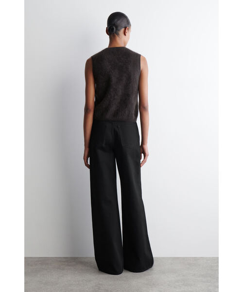 「COS」 デニムパンツ 28 ダークブルー レディース_画像2