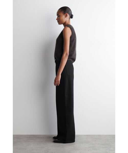 「COS」 デニムパンツ 28 ダークブルー レディース_画像3
