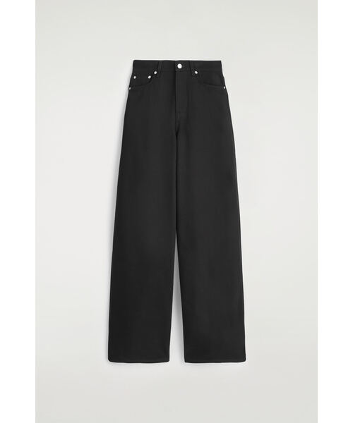 「COS」 デニムパンツ 28 ダークブルー レディース_画像5