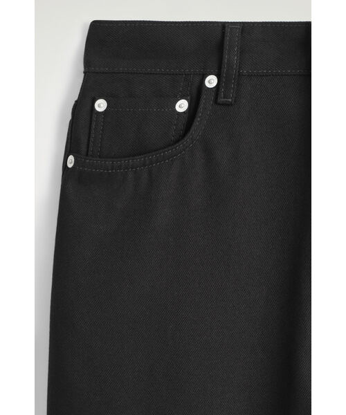 「COS」 デニムパンツ 28 ダークブルー レディース_画像6