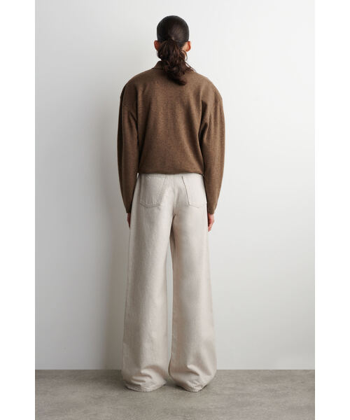 「COS」 デニムパンツ 28 ダークブルー レディース_画像7
