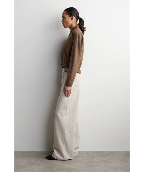 「COS」 デニムパンツ 28 ダークブルー レディース_画像8