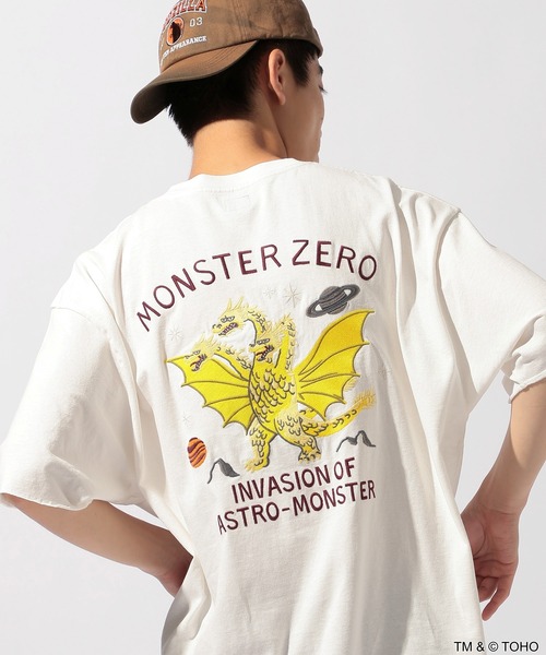 niko and…（ニコアンド） tシャツ 「GODZILLA(ゴジラ)」コラボ