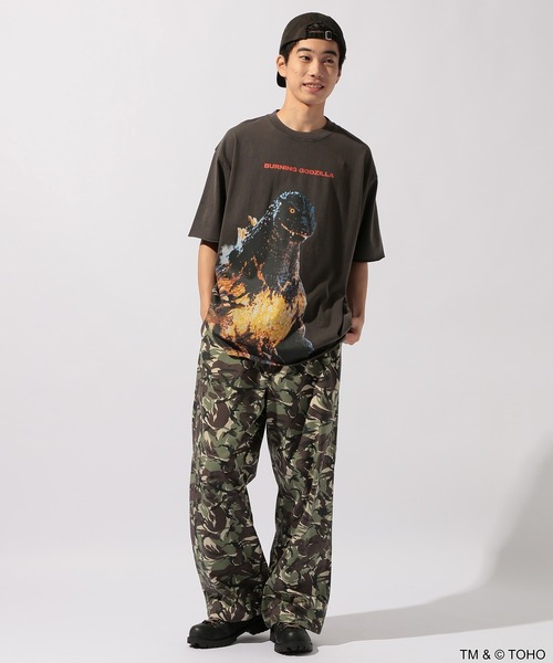 niko and…（ニコアンド） tシャツ 「GODZILLA(ゴジラ)」コラボ