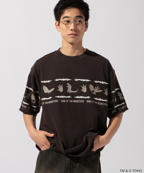 niko and…（ニコアンド） tシャツ 「GODZILLA(ゴジラ)」コラボ