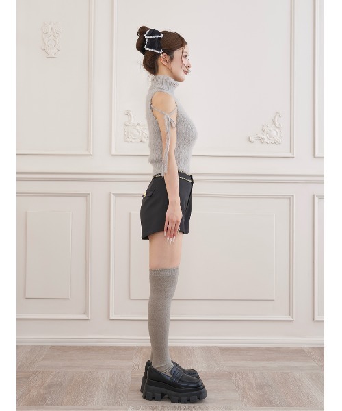 Darich（ダーリッチ） パンツ ダブルチェーンハイウエストショート