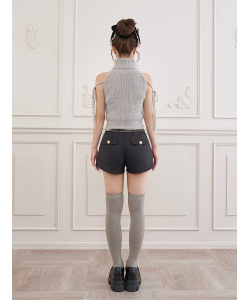 Darich（ダーリッチ） パンツ ダブルチェーンハイウエストショート
