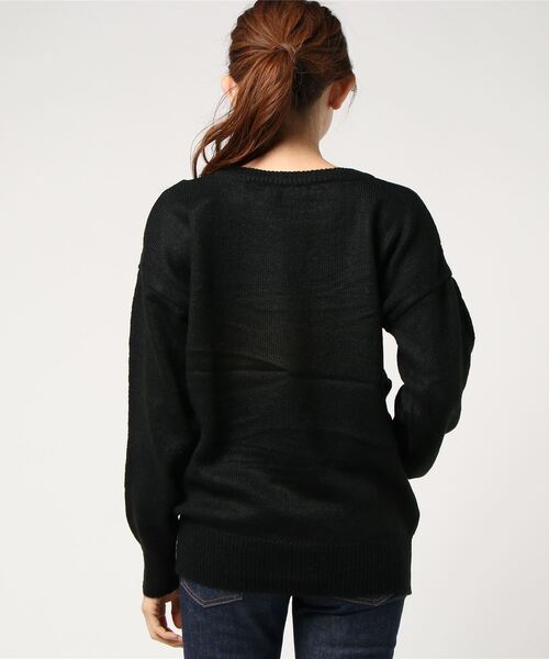 ニット セーター HOLLYWOODMADE/MISS COCO PULLOVER!! レディース HOLLYWOOD MADE ニット セーター HOLLYWOODMADE/MISS COCO