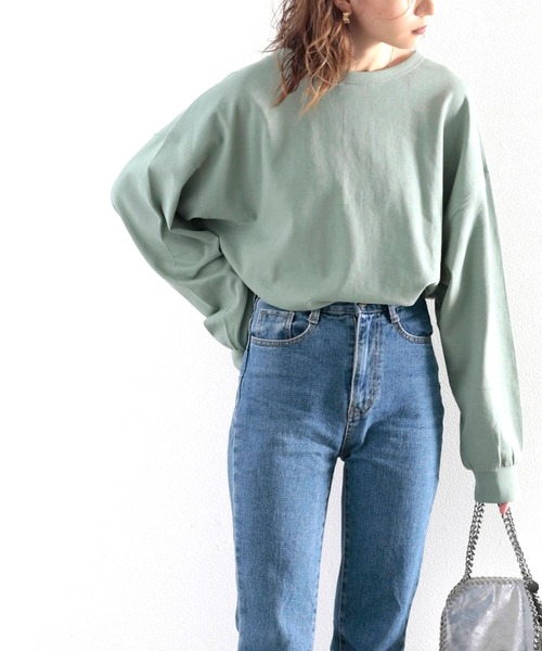 tシャツ Tシャツ USAコットン バックヘンリーネックカットソー | classicalelf | 17