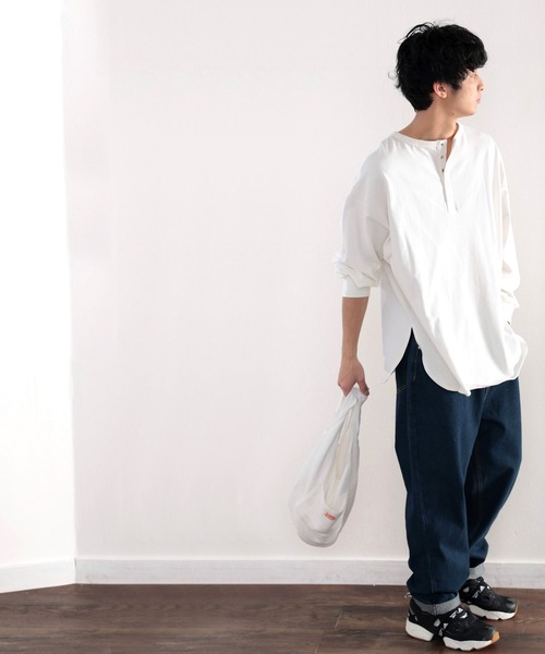 tシャツ Tシャツ USAコットン バックヘンリーネックカットソー | classicalelf | 22