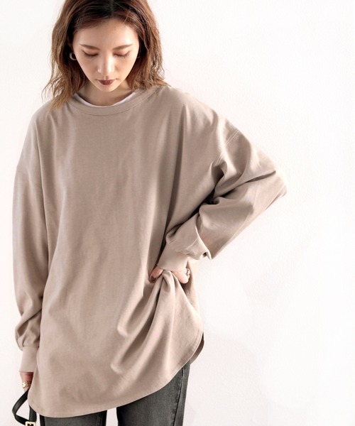 tシャツ Tシャツ USAコットン バックヘンリーネックカットソー | classicalelf | 08
