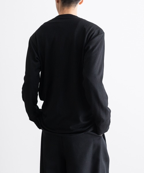 ATO（アトウ） tシャツ NECK SLIT T-SHIRT メンズ : ZOZOTOWN Yahoo!店 