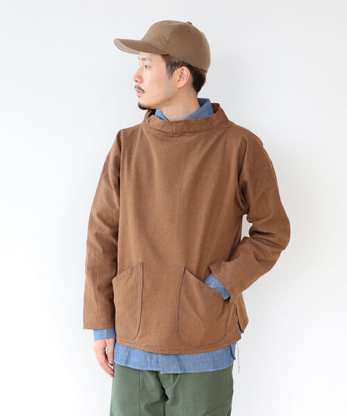 fennica フェニカ別注 フィッシャーマンスモック 38 グリーン