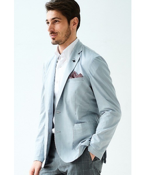 種類豊富な品揃え ジャケット テーラードジャケット 新開発麻100 ジャージ素材のラグジュアリーコンフォートジャケット7 150円 Whitesforracialequity Org