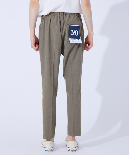 ABAHOUSE GRAY パンツ 「セットアップ対応」360° ストレッチ