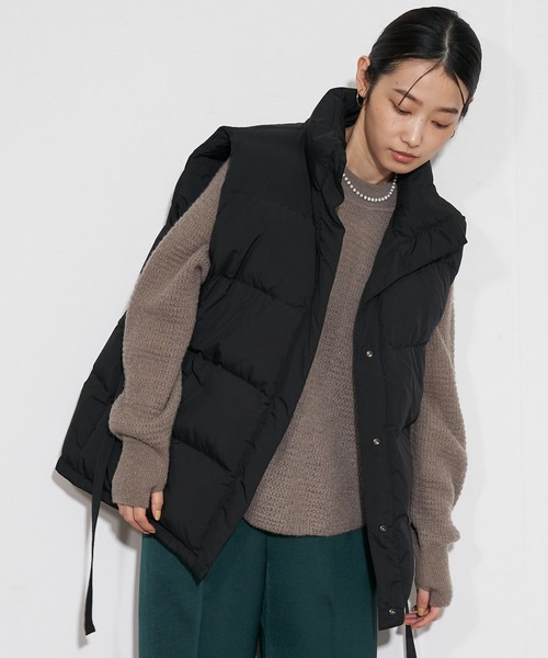 ニット セーター タムヤーンワッフル編みニット レディース audrey and john wad（オードリーアンドジョンワッド）の「タム