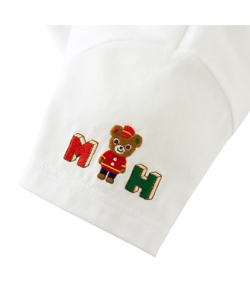 ブラウス シャツ プッチー刺繍半袖ブラウス キッズ 子供服 男の子 女の子の画像