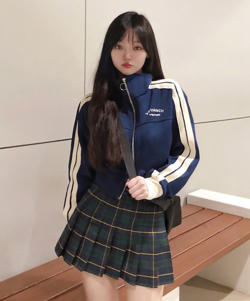 まぁみ♡さん  GDラインスリーブショートジャケット 楽天市場】【5％OFFクーポン! 8/27 9:59まで 】JUNOAH ゴールド