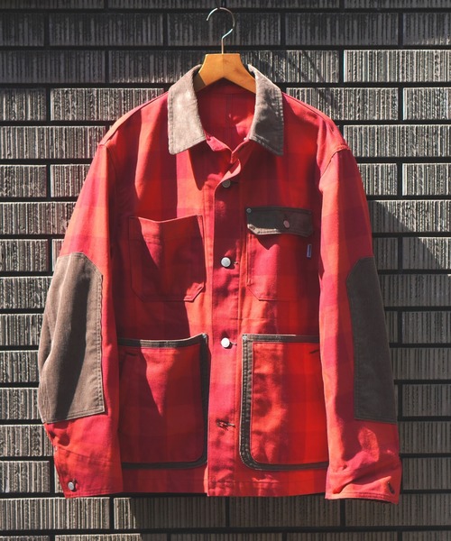 BROOKLYN OVERALL ブルゾン アウター ブロックチェック