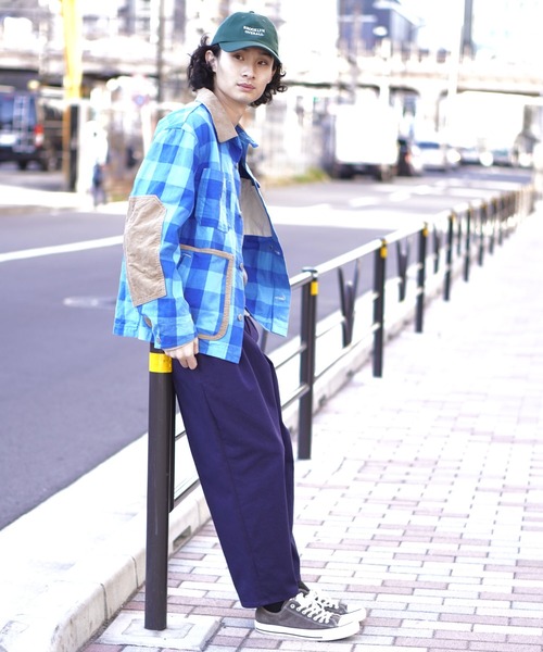 BROOKLYN OVERALL ブルゾン アウター ブロックチェック